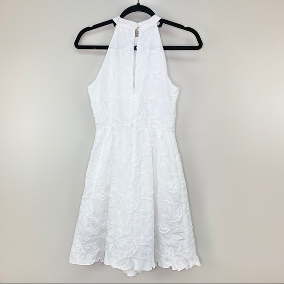 Ted Baker Lorene Embroidered Skater Dress Size 1 - Picture 7 of 8